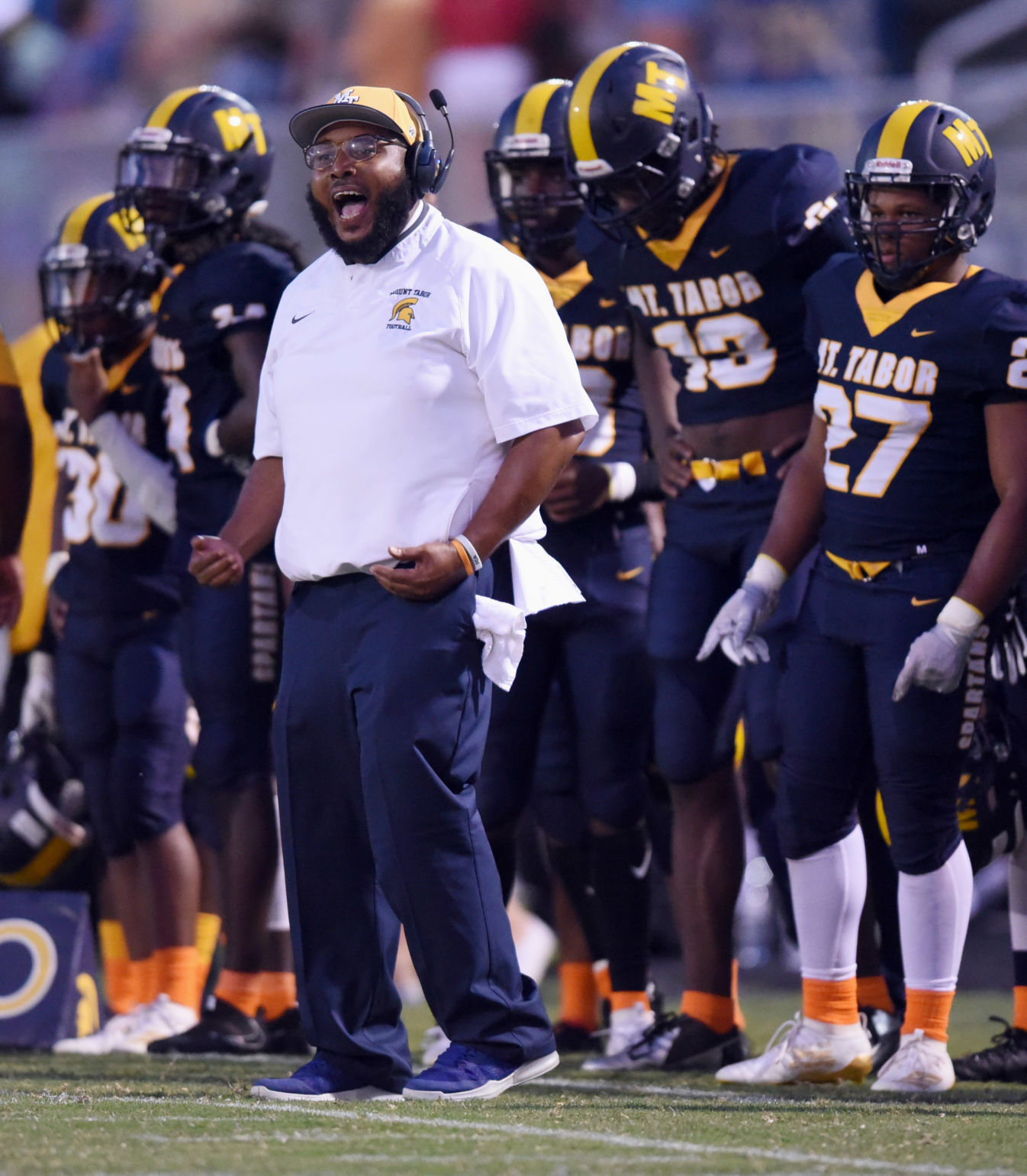 East Forsyth v. Mount Tabor football